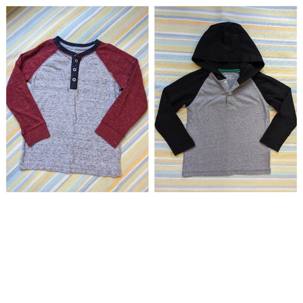 ⭐ Boy's 5T Long sleeve tees